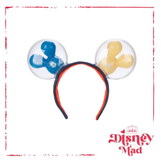 Disney Mickey Mouse Play In The Park Light Up Balloon Ear Headband Disney Parks Exclusive