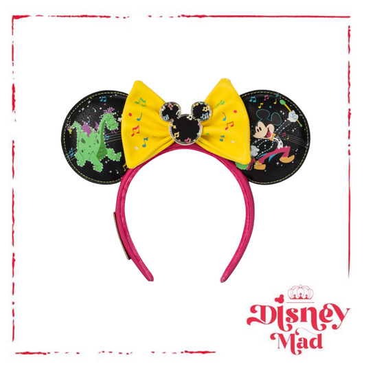 Minnie Mouse Loungefly Ear Headband – The Main Street Electrical Parade 50th Anniversary