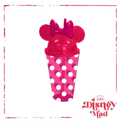 Disney Minnie Mouse Ears Polka Dot Tumbler