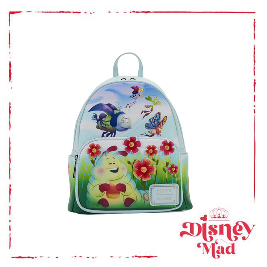 Disney Loungefly Pixar A Bugs Life Earth Day Mini Backpack