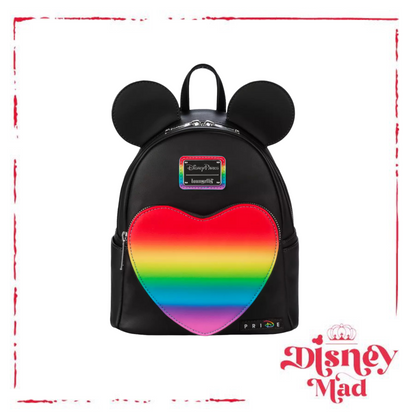 Disney Loungefly Mickey Mouse Pride Mini Backpack