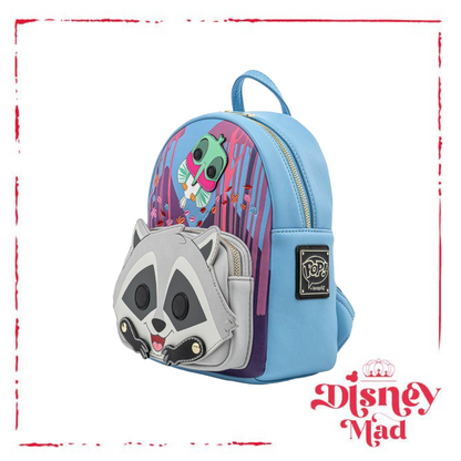 Disney Loungefly Pocahontas: Meeko with Flit Earth Day Cosplay Mini Backpack