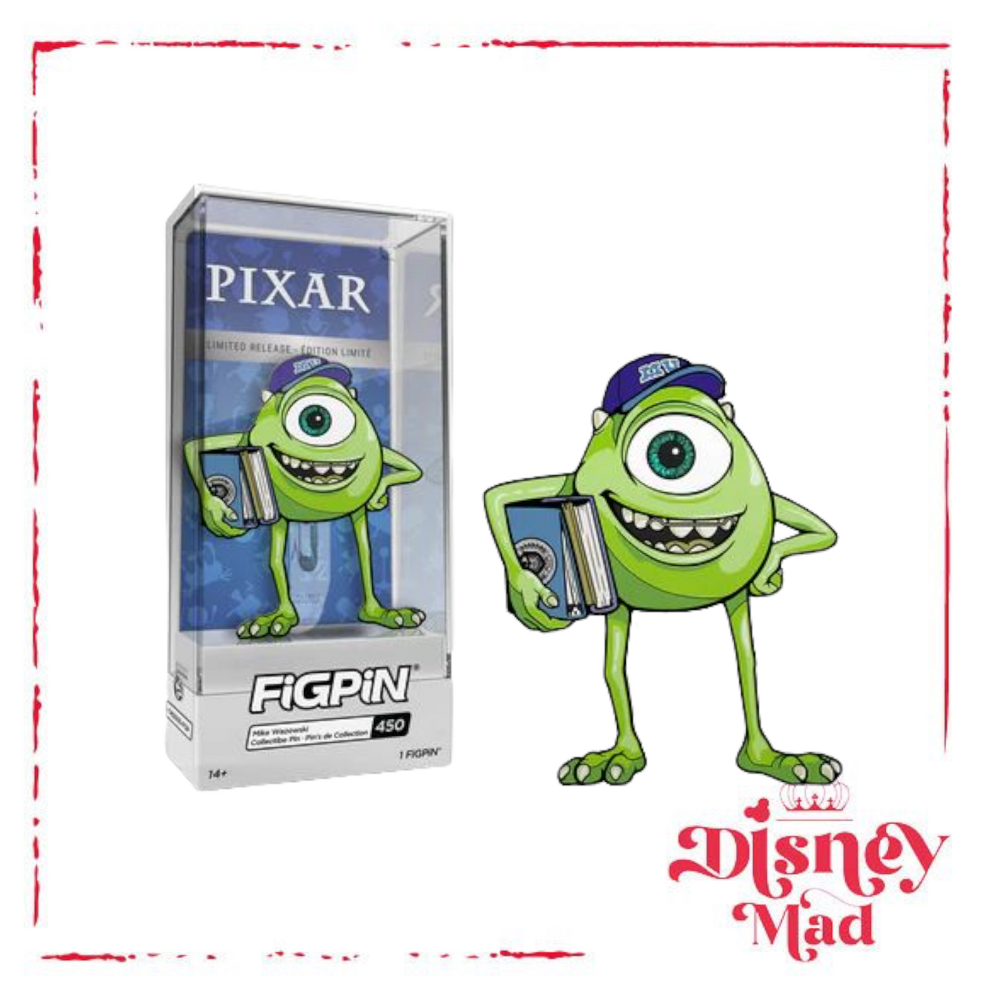 Disney Parks Exclusive Mike Wazowski FiGPiN