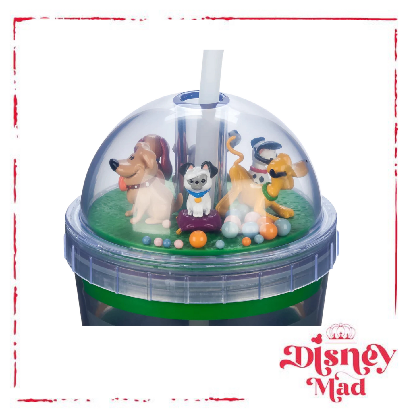 Disney Dogs Dome Tumbler with Straw