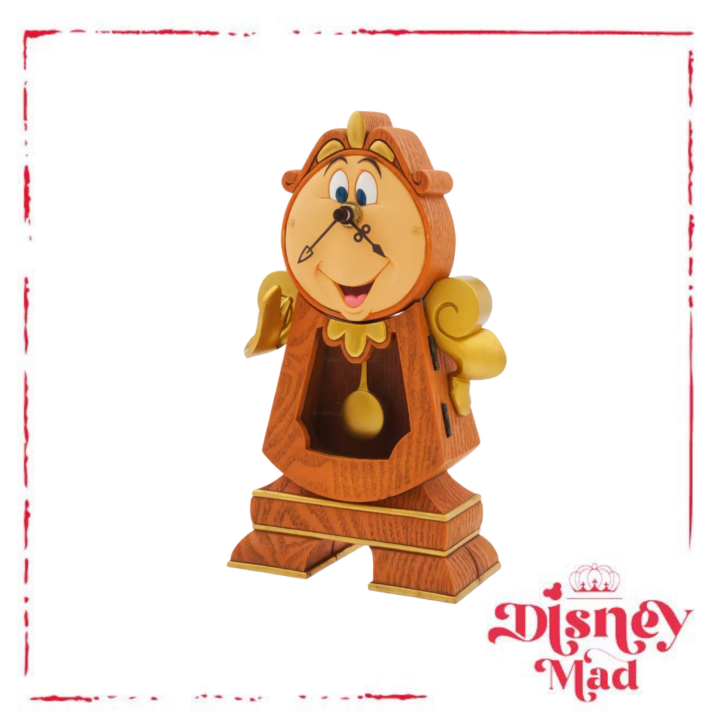 Disney Parks Cogsworth Clock – Beauty and the Beast lol