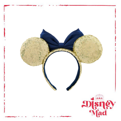 Walt Disney World Minnie Mouse 50th Anniversary Earidescent Ears Headband