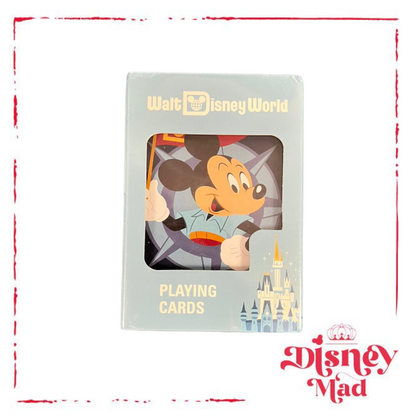 Walt Disney World Mickey Mouse Playing Cards - Parks Excluisve