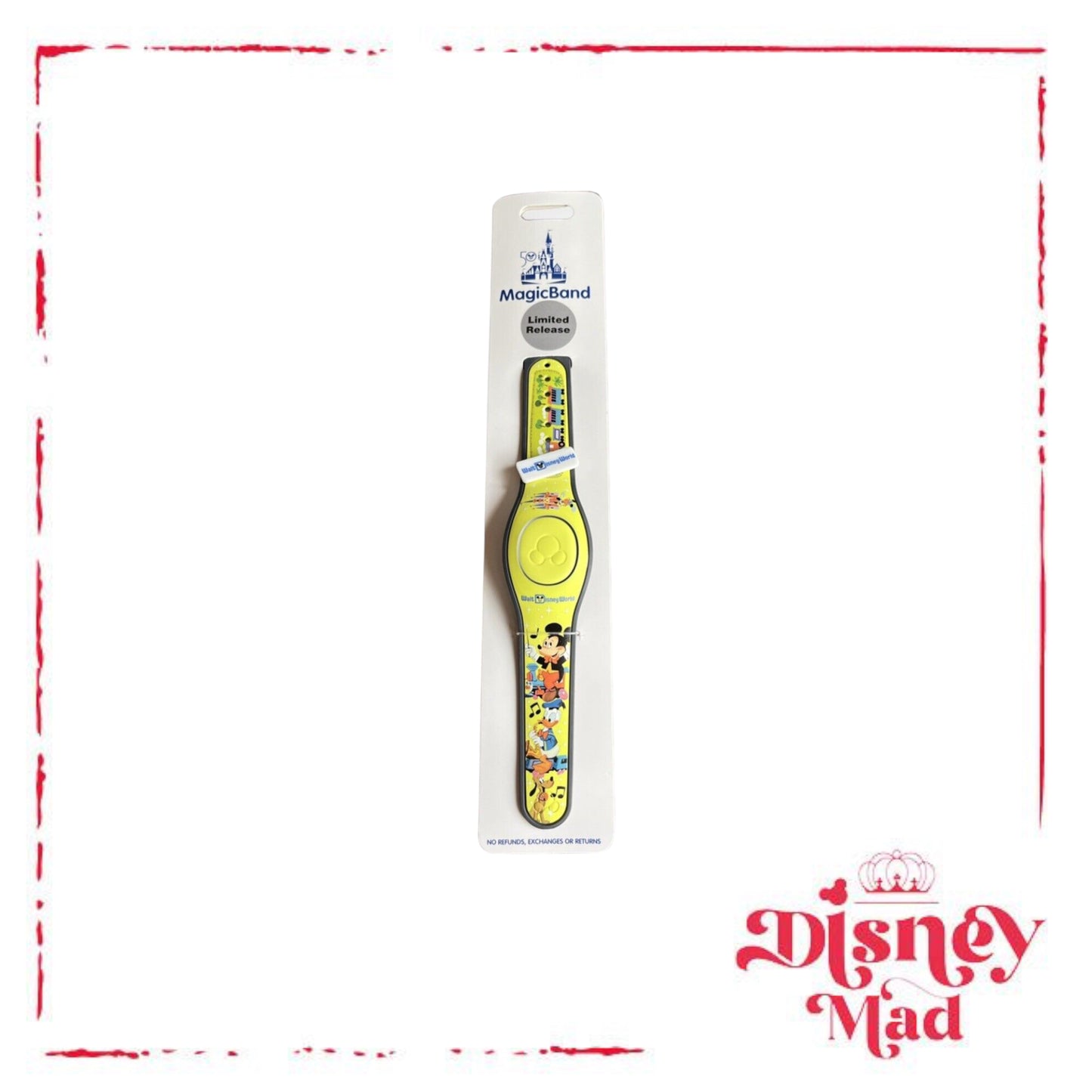 Walt Disney World 50th Anniversary Vault 2022 PhilharMagic Mickey Magic Band