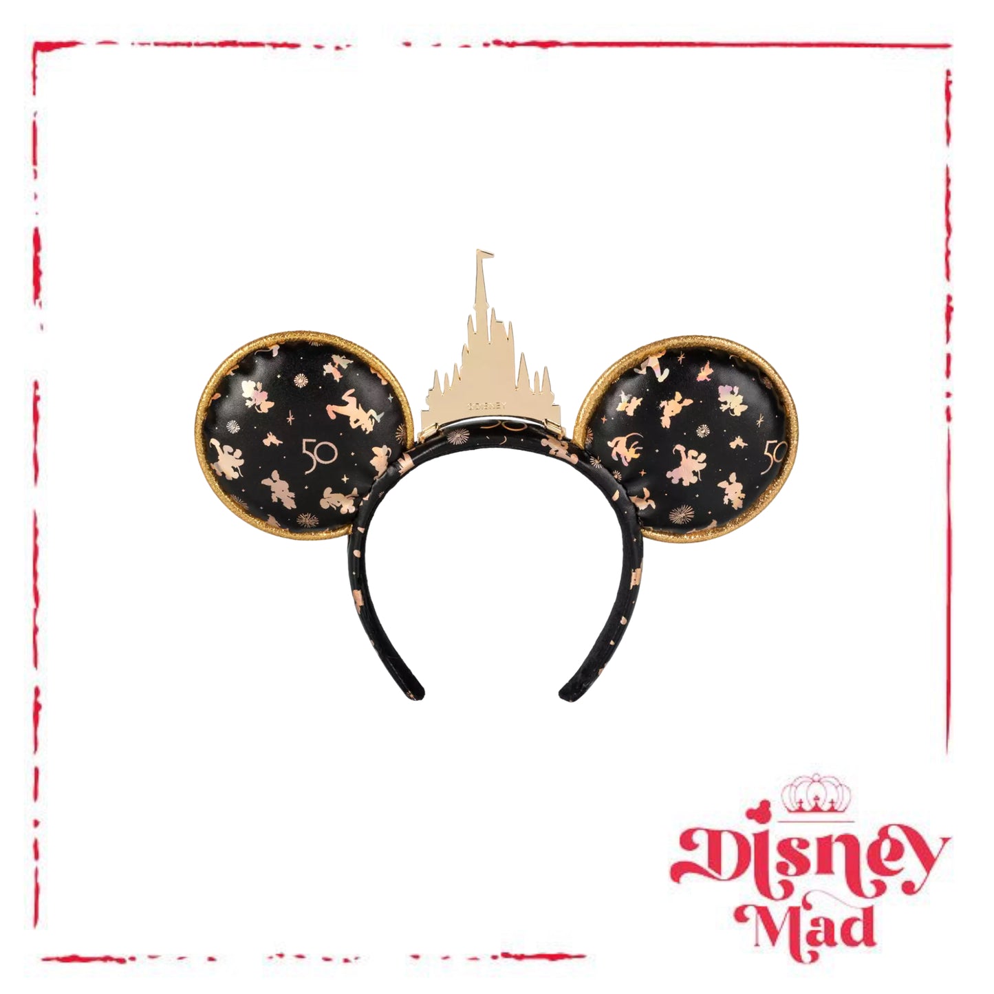 Walt Disney World 50th Anniversary Mickey and Friends Grand Finale Ears