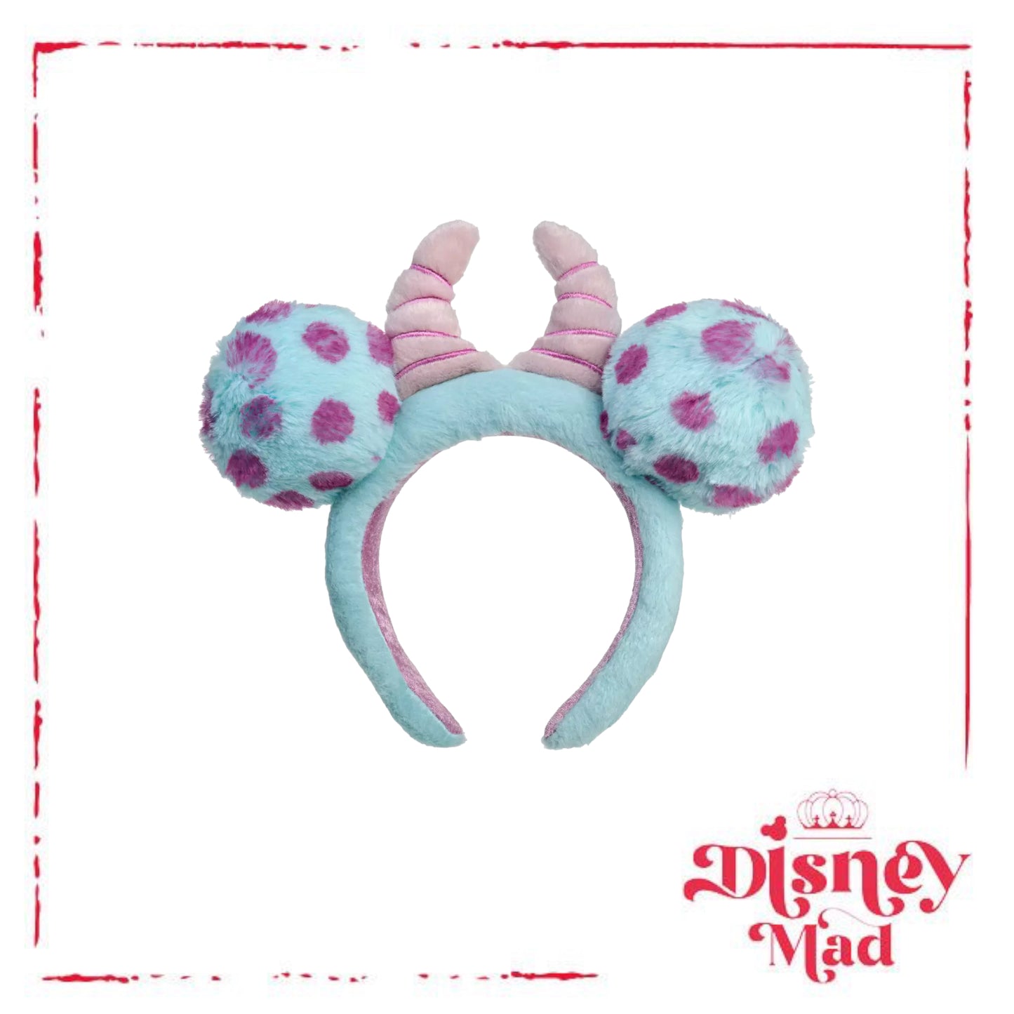 Sulley Fuzzy Fun Ear Headband Monsters, Inc. Disney Parks