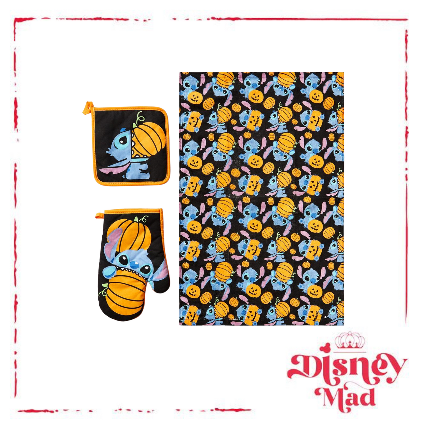 Disney Lilo & Stitch Stitch with Pumpkin Kitchen Set