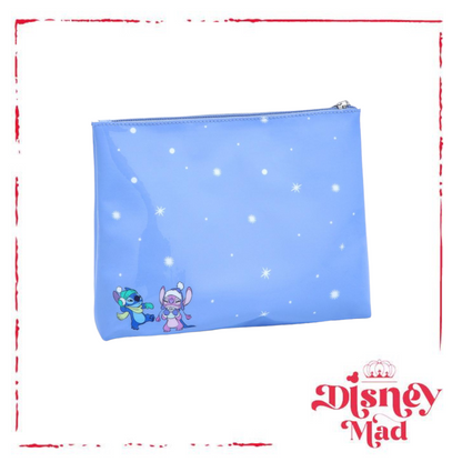 Disney Lilo & Stitch Stitch & Angel Winter Cosmetic Bag - BoxLunch Exclusive