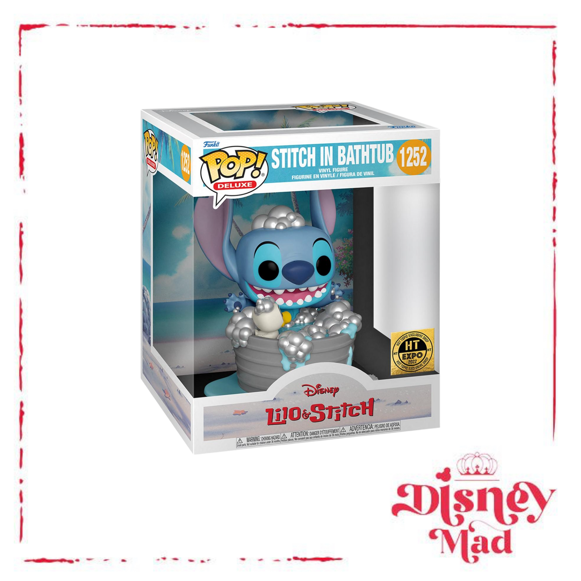Funko POP! Disney Lilo & Stitch Annoyed Stitch Vinyl Figure - Entertai –