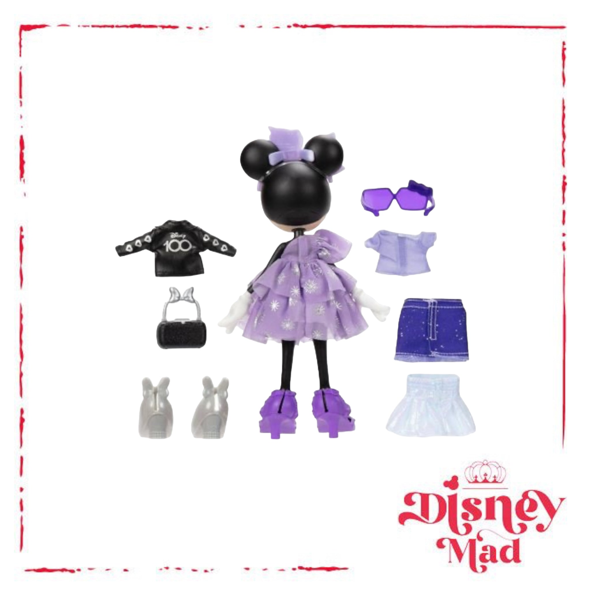 Minnie mouse fashion doll on sale