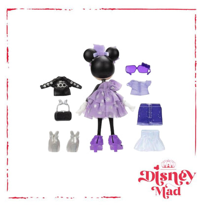 Minnie Mouse Platinum Celebration Doll and Accessories Set – Disney100