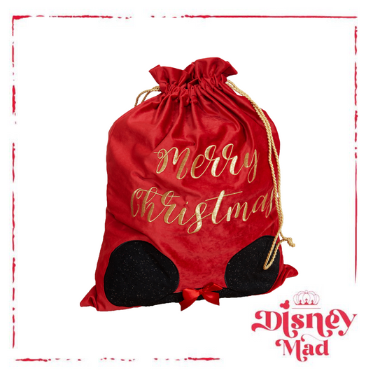 Disney Merry Christmas Gift Sack Minnie