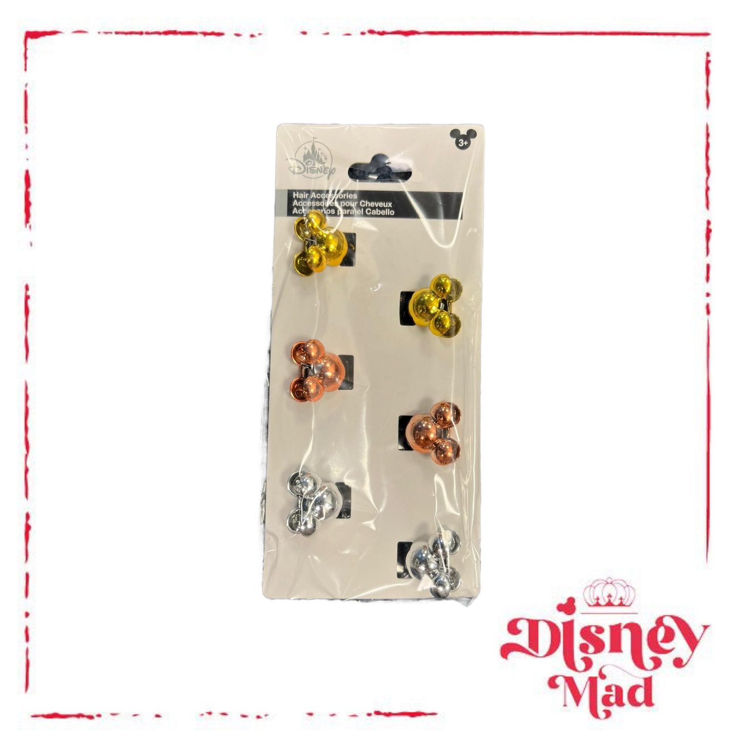 Disney Parks Hair Clips