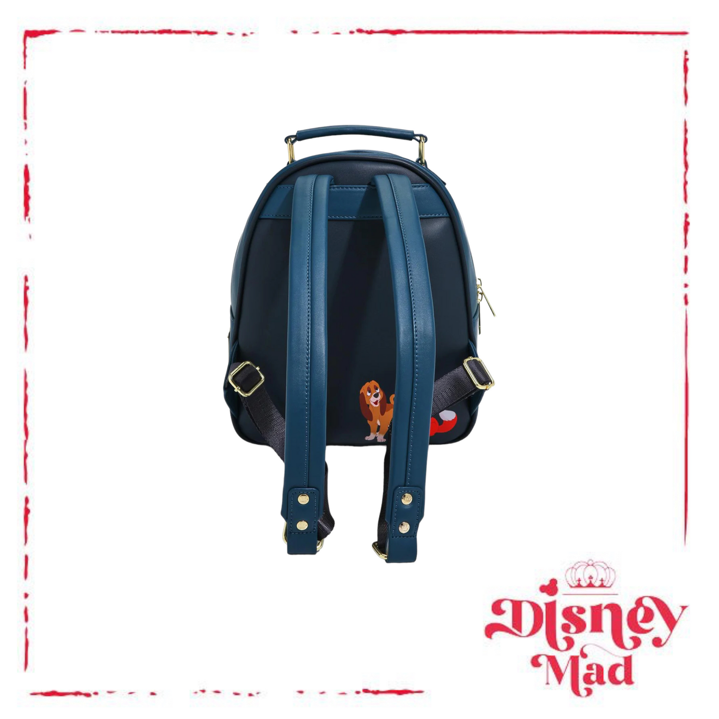 Loungefly Disney Fox and the Hound Splash Mini Backpack - BoxLunch Exclusive