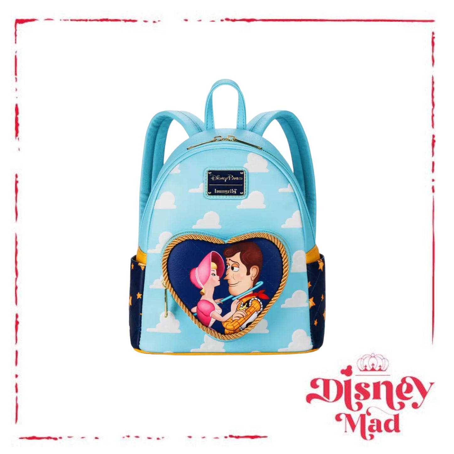 Loungefly Disney Parks Toy Story Woody And Bo Peep Mini Backpack