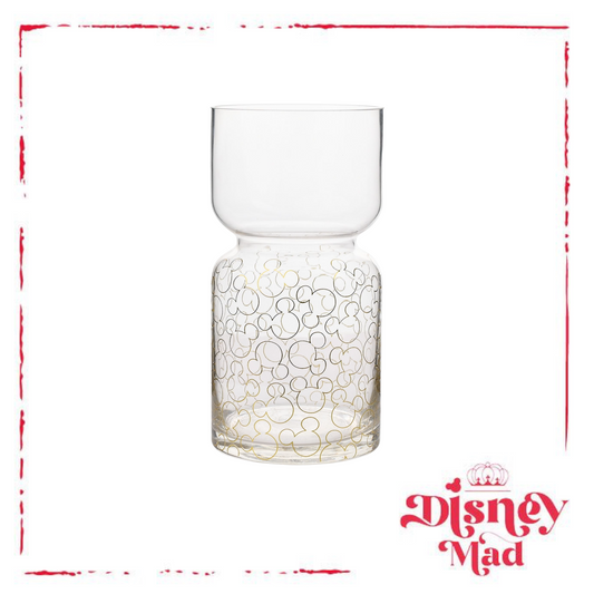 Disney Mickey Shapes Glass Vase 22cm