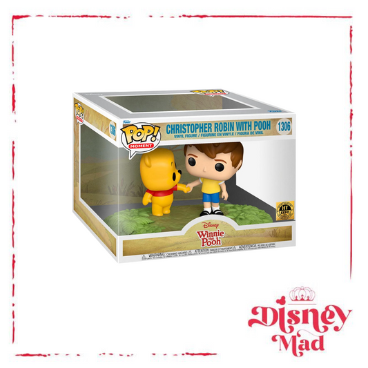 Funko Disney Winnie The Pooh Pop! Moment Christopher Robin With Pooh Vinyl Figure 2022 HT Expo Exclusive