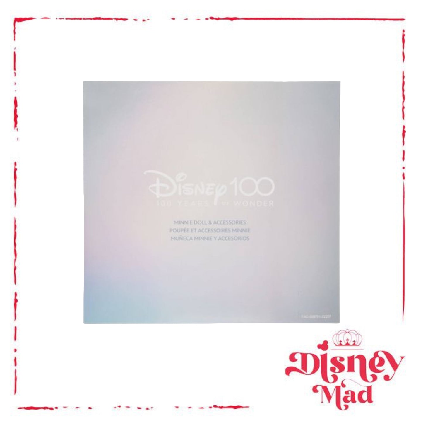 Minnie Mouse Platinum Celebration Doll and Accessories Set – Disney100