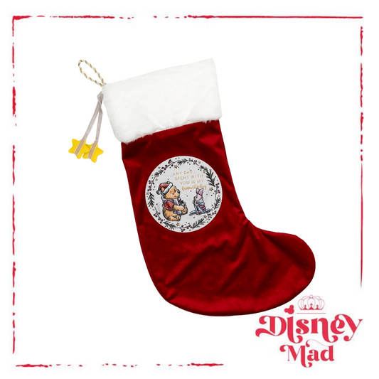 Disney Winnie Christmas Stocking "Favourite Day"