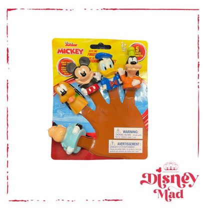 Disney Junior Mickey And Friends Bath Time Finger Puppets