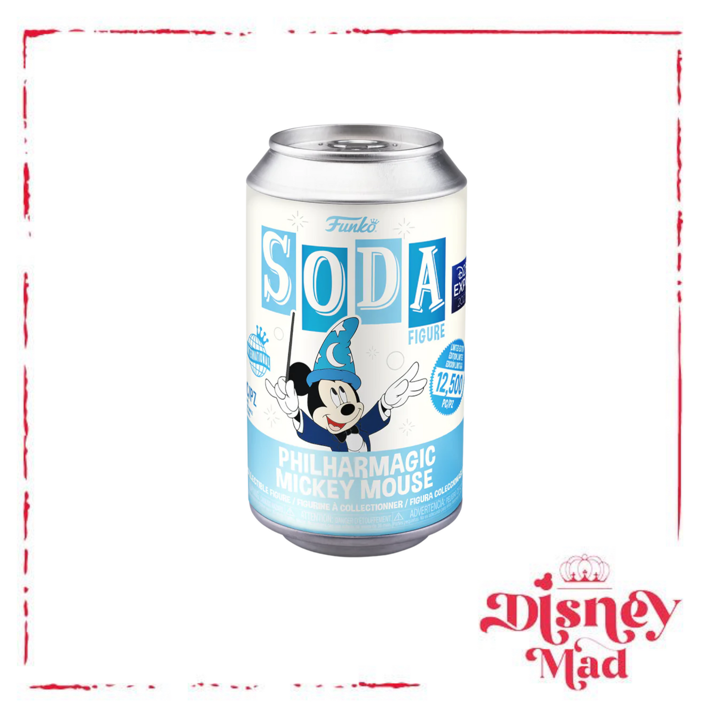 Disney Philharmonic Mickey Mouse Soda NYCC Chance of Chase