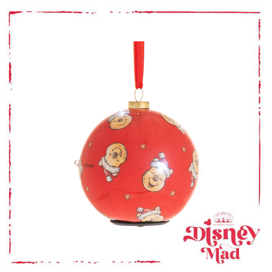 Disney LED Flashing Winnie Pattern Bauble