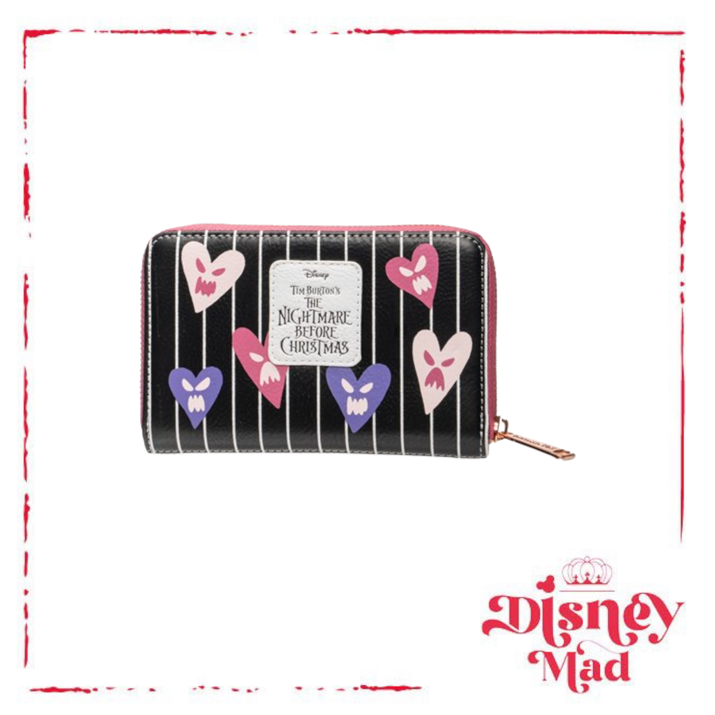 The Nightmare Before Christmas Jack Skellington Valo-ween Wallet - Entertainment Earth Exclusive
