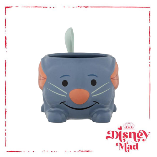 Disney Parks Remy Mug and Spoon Remy Ratatouille Adventure