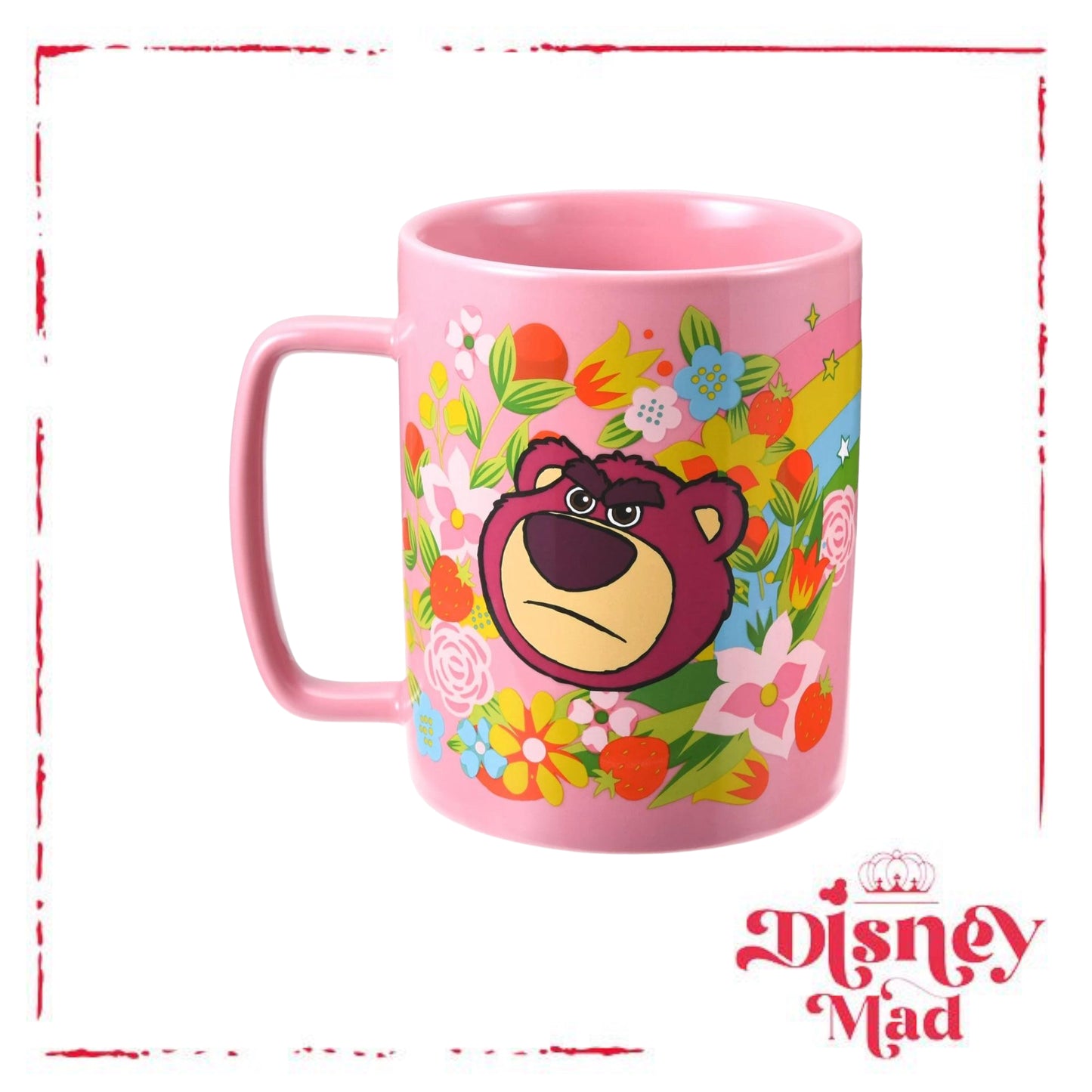 Lotso Mug with Sleeve (Pixar Fuzzy Fun) Disney Parks