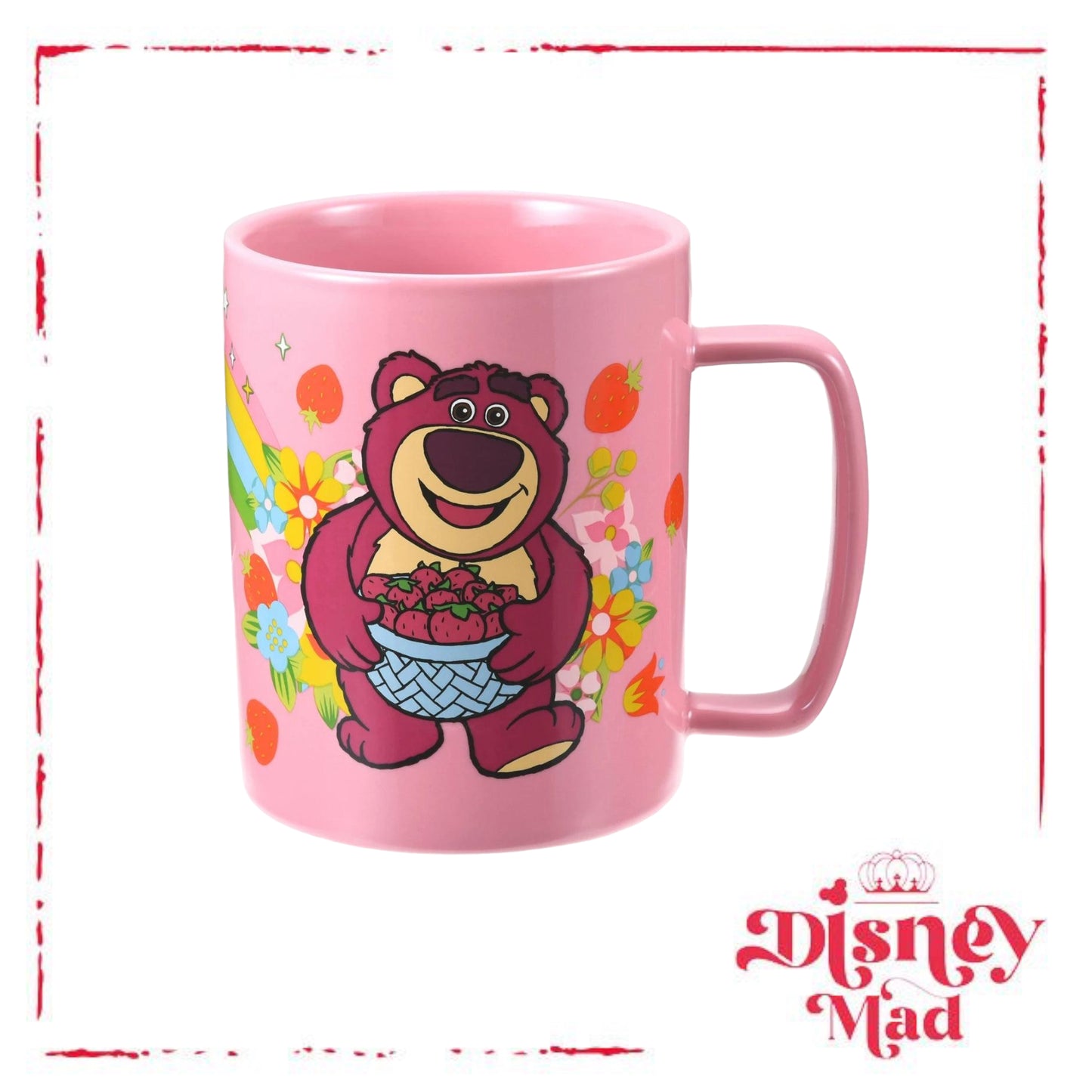 Lotso Mug with Sleeve (Pixar Fuzzy Fun) Disney Parks