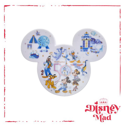 Disney Parks - Walt Disney World 50th Anniversary Mickey & Friends Magnetic Clip