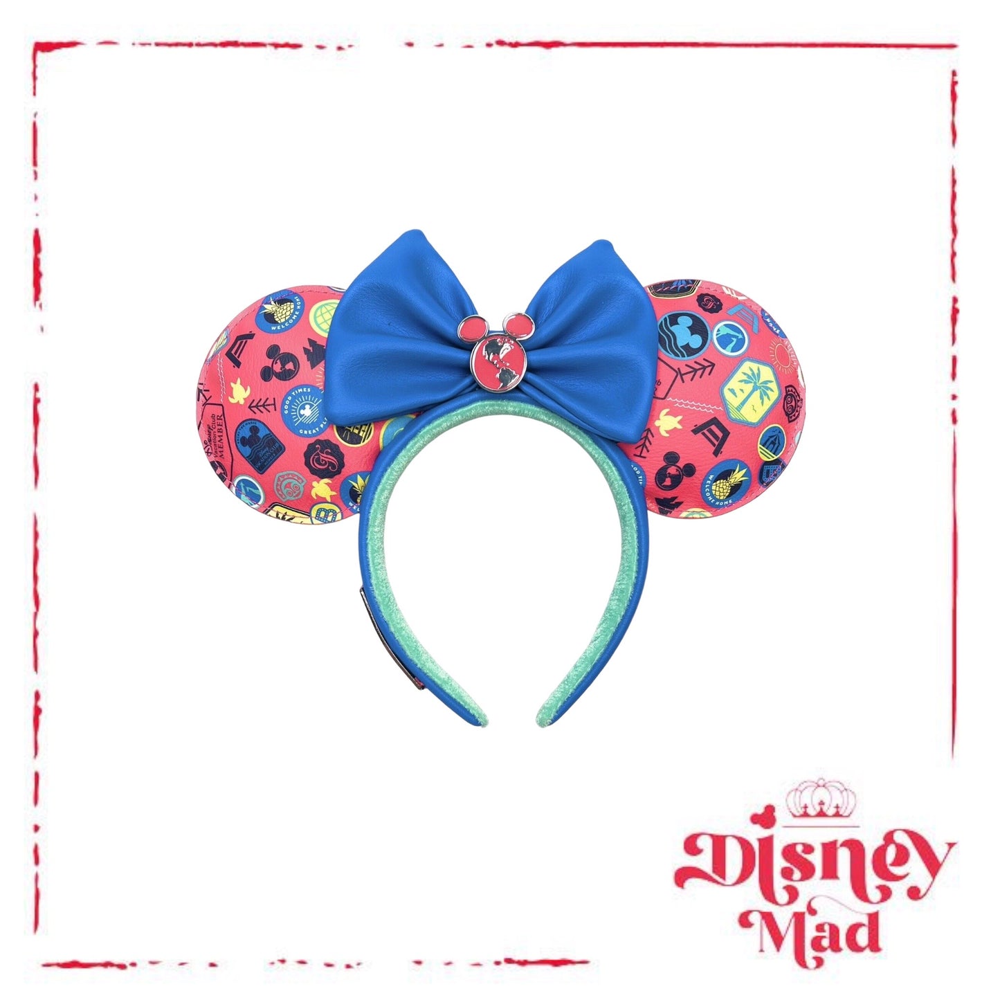 Disney Parks Vacation Club DVC Loungefly Minnie Mickey Headband