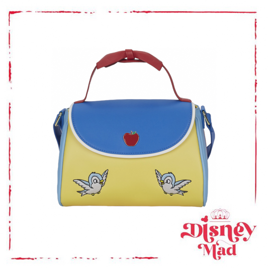 Disney Loungefly Snow White Cosplay Bow Crossbody Bag