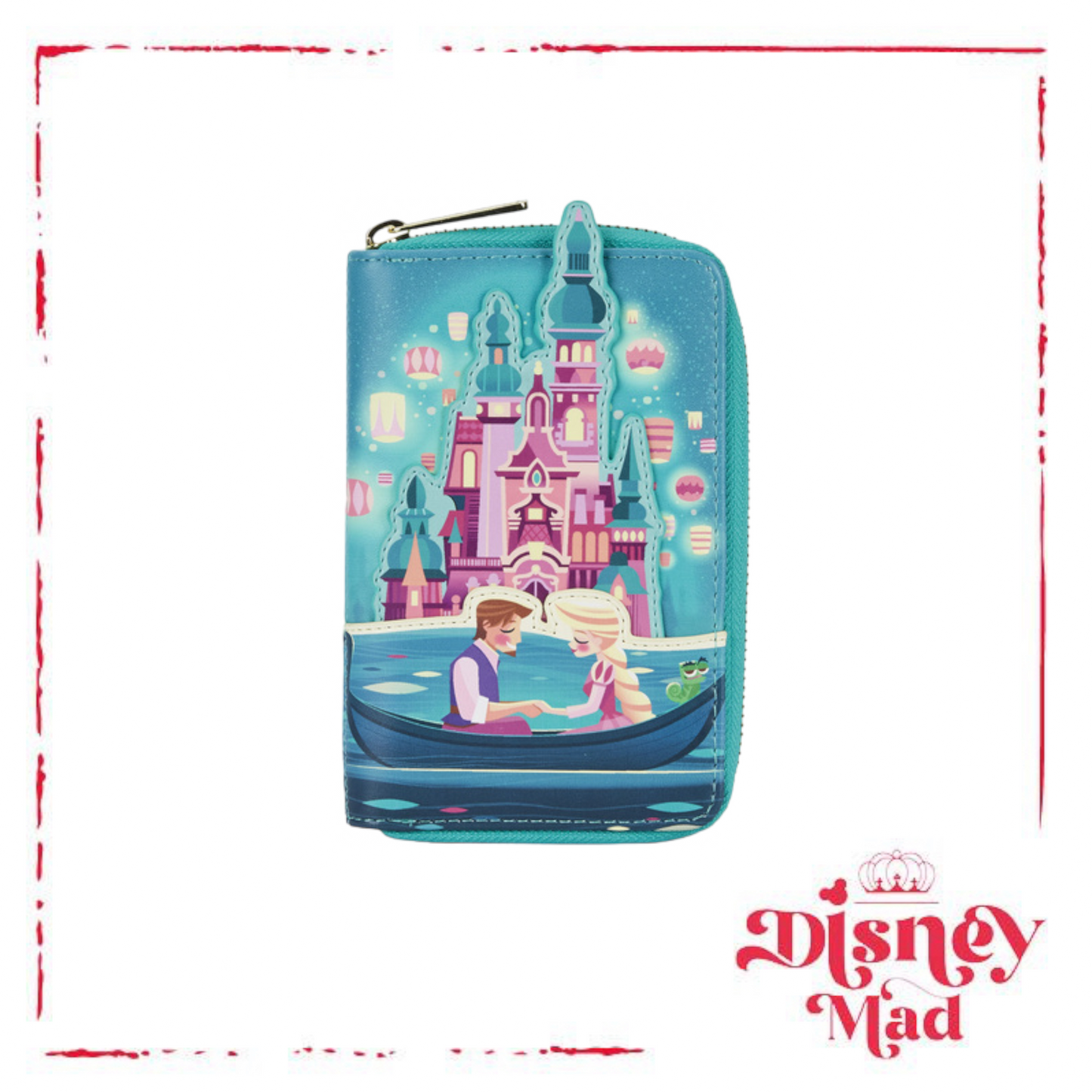 Disney Loungefly Tangled Princess Castle Wallet