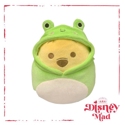 Disney Squishmallow Winnie the Pooh - Peeking Pooh Frog