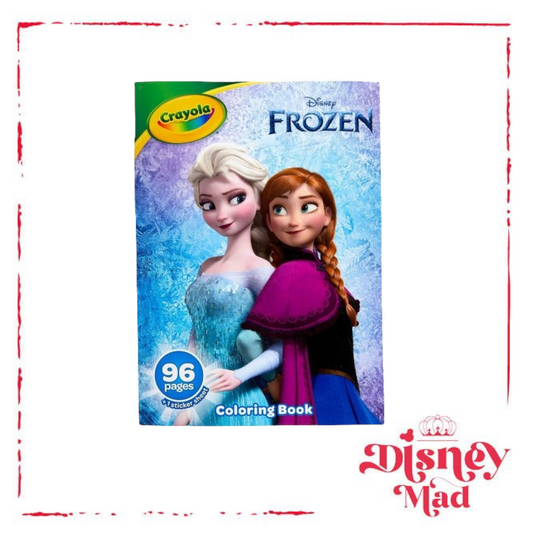 Crayola Frozen Colouring Book With Stickers