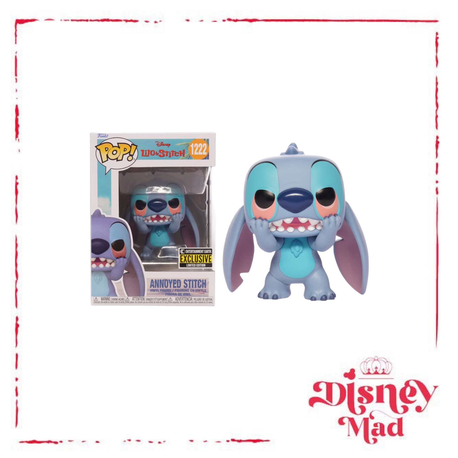Lilo & Stitch Stitch with Plunger Pop! Vinyl Figure - Entertainment Earth  Exclusive