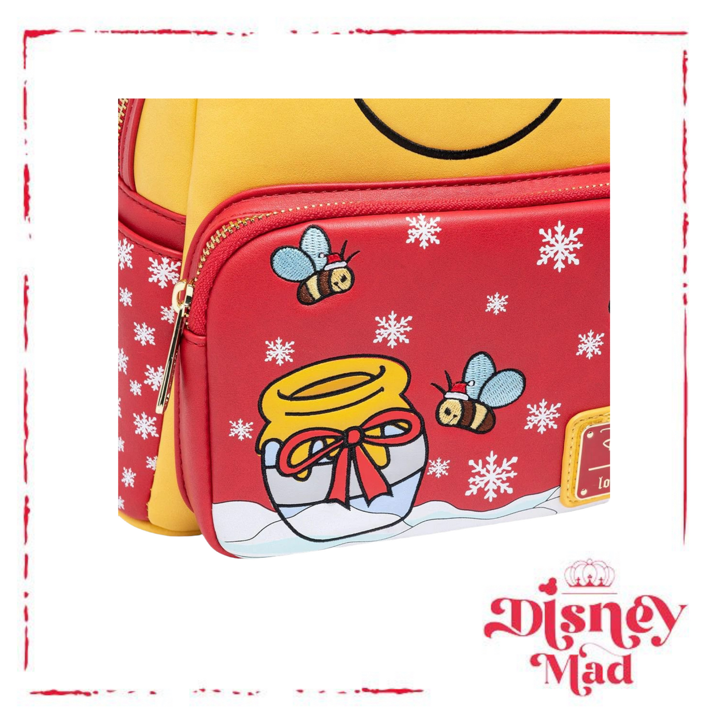 Loungefly Disney Santa Winnie the Pooh Mini Backpack 707 Exclusive